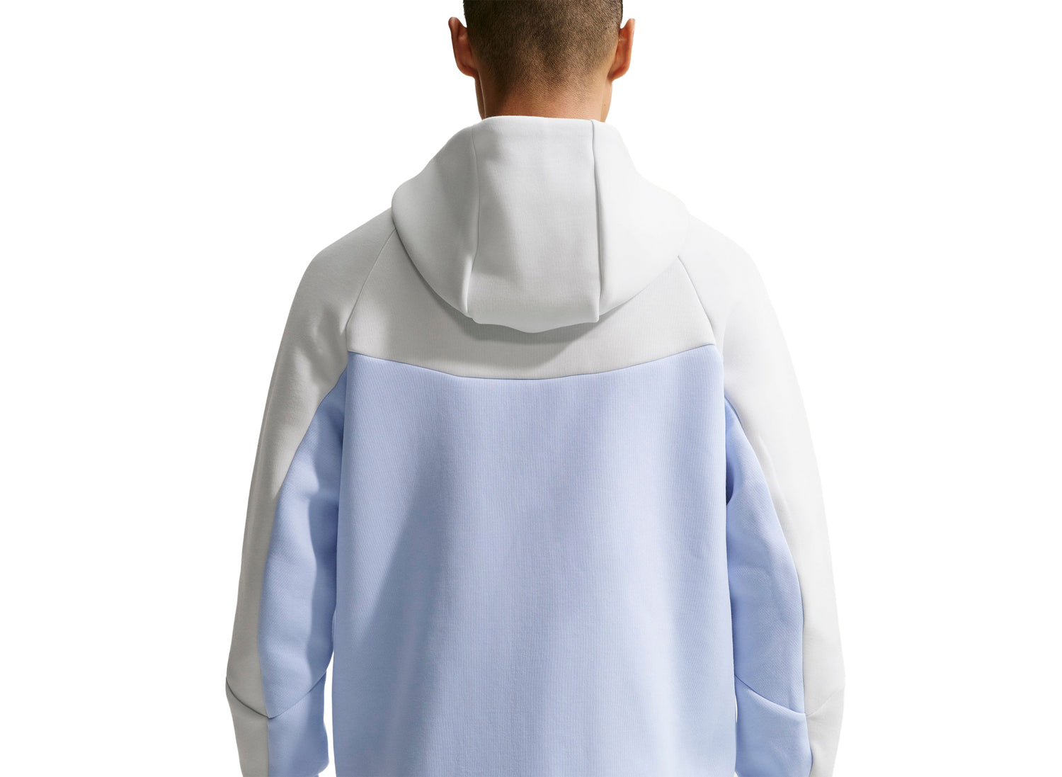 Nike Tech Fleece Full-Zip Windrunner Jacket in Off White — view 4