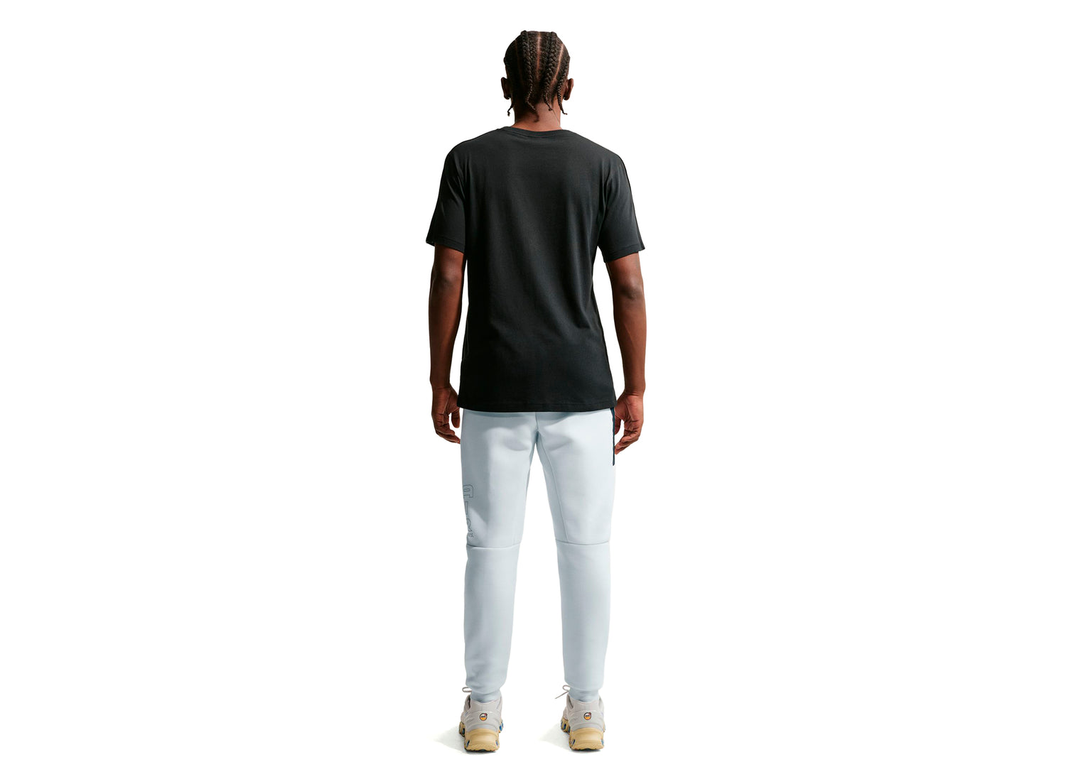 Nike Tech Fleece Joggers in Off White — view 2