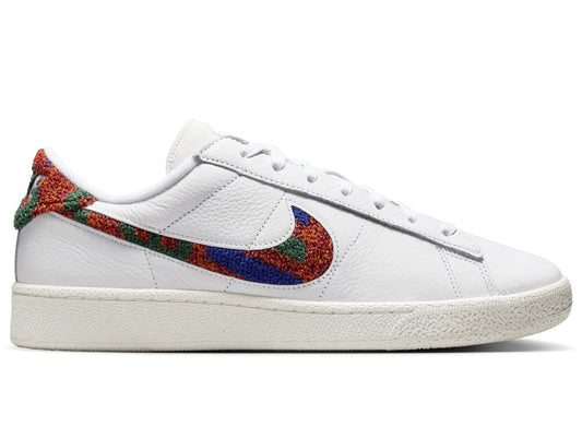 Nike Tennis Classic Premium Terry in White / Safety Orange