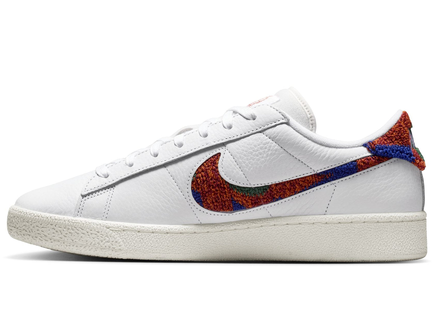 Nike Tennis Classic Premium Terry in White / Safety Orange