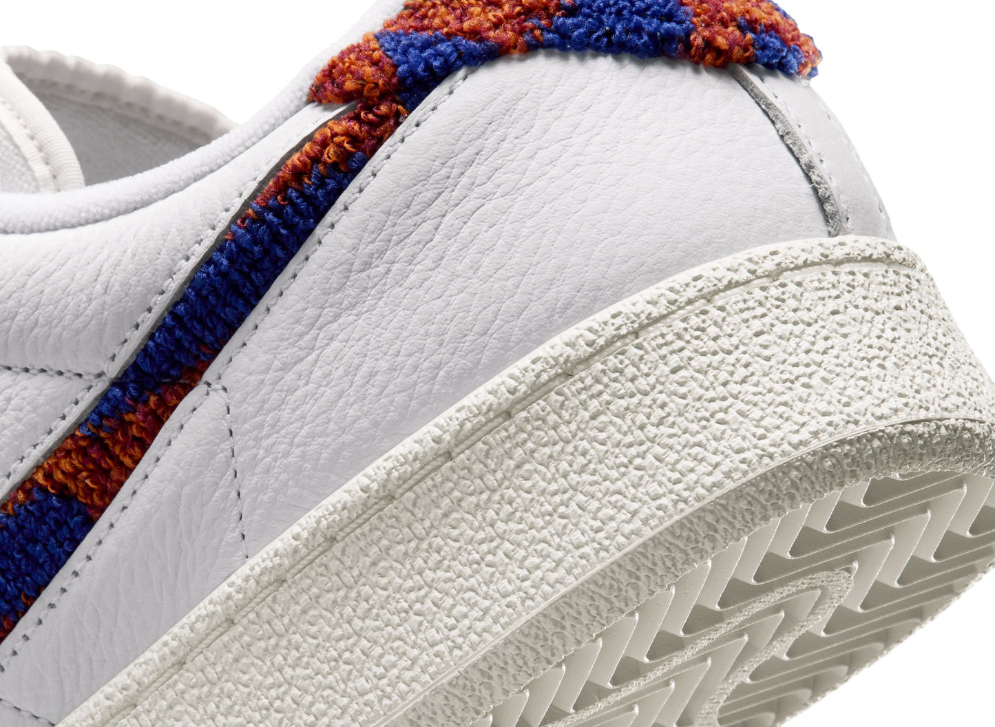 Nike Tennis Classic Premium Terry in White / Safety Orange