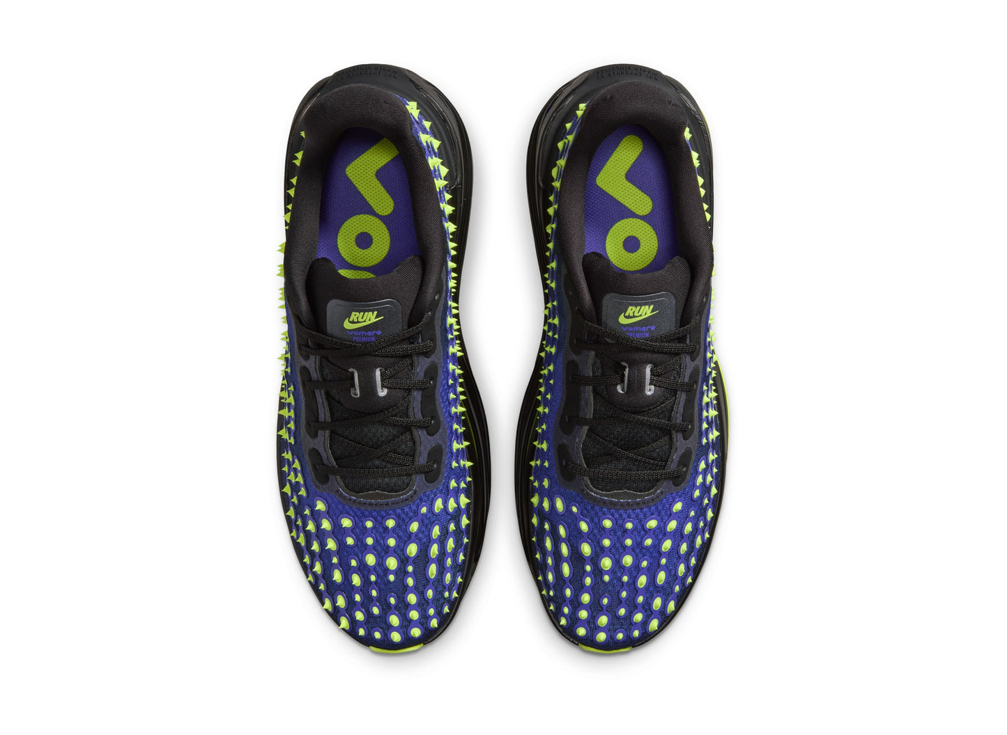 Nike Vomero Premium QS in Black / Volt Glow