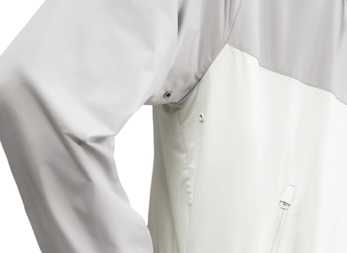 Nike Windrunner Lined Jacket in Light Iron Ore / Sail — view 6