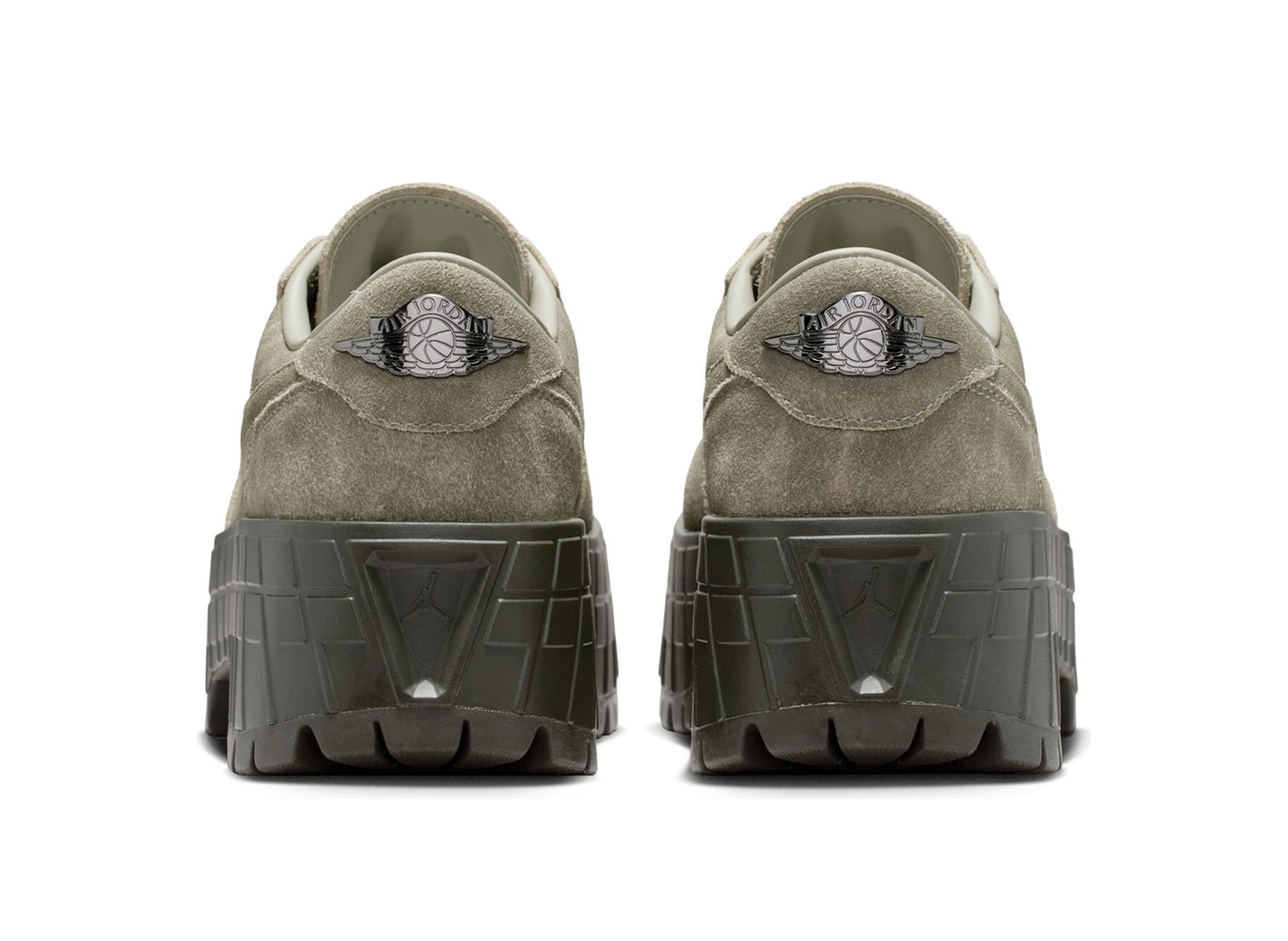 Women's Air Jordan 1 Brooklyn Low in Spruce Fog