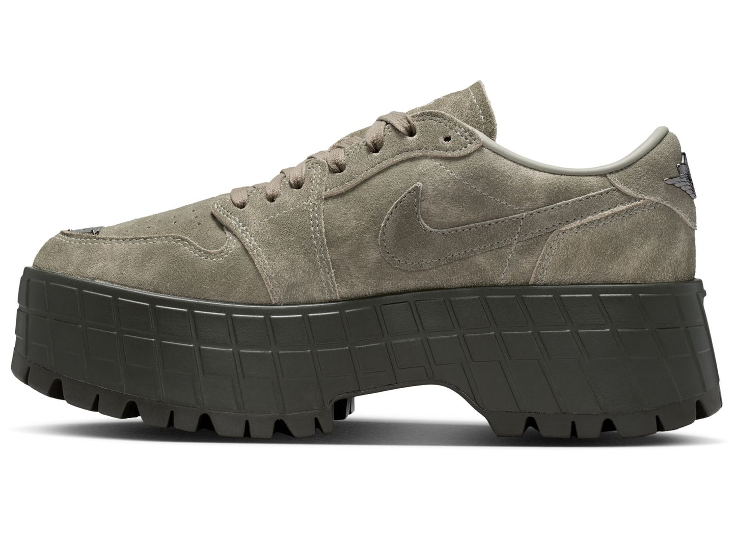 Women's Air Jordan 1 Brooklyn Low in Spruce Fog