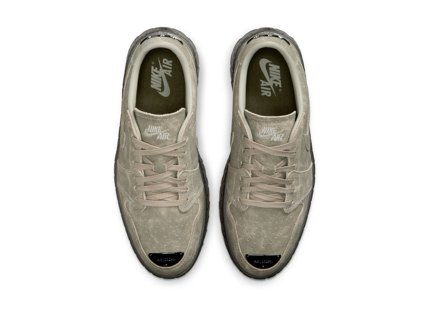 Women's Air Jordan 1 Brooklyn Low in Spruce Fog