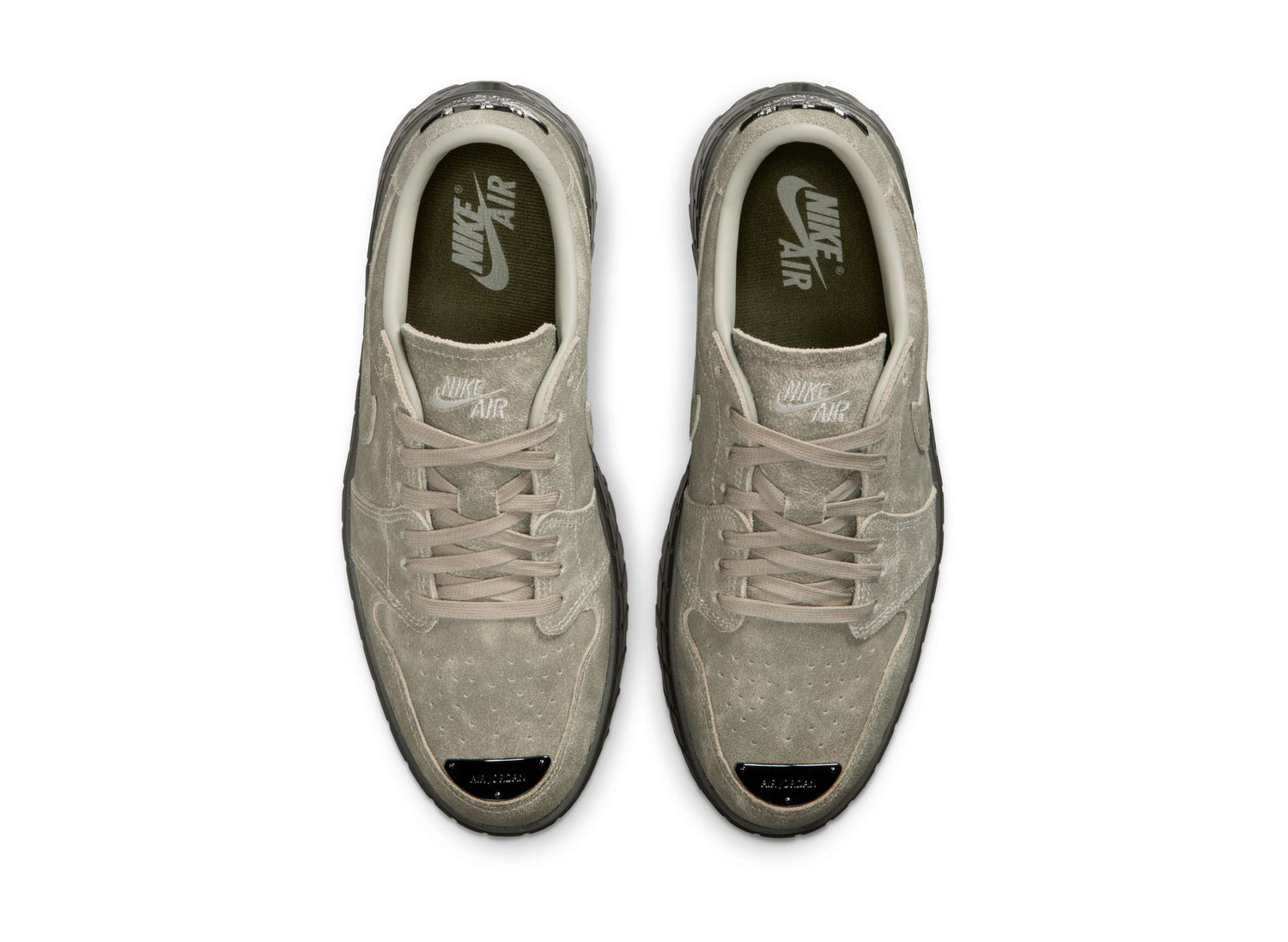 Women's Air Jordan 1 Brooklyn Low in Spruce Fog – Oneness Boutique