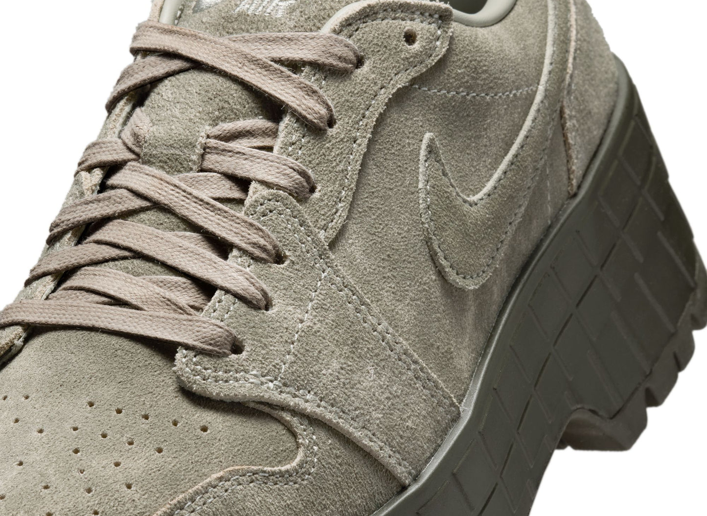 Women's Air Jordan 1 Brooklyn Low in Spruce Fog