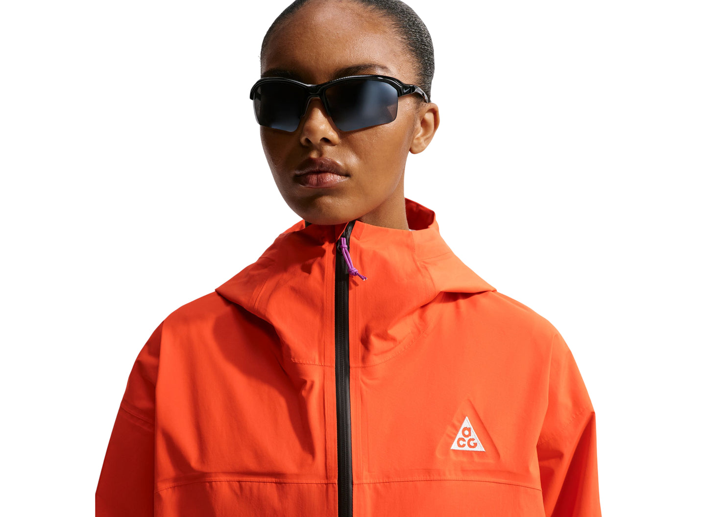 Women's Nike ACG "Morpho" Storm-FIT ADV Rain Jacket in Safety Orange