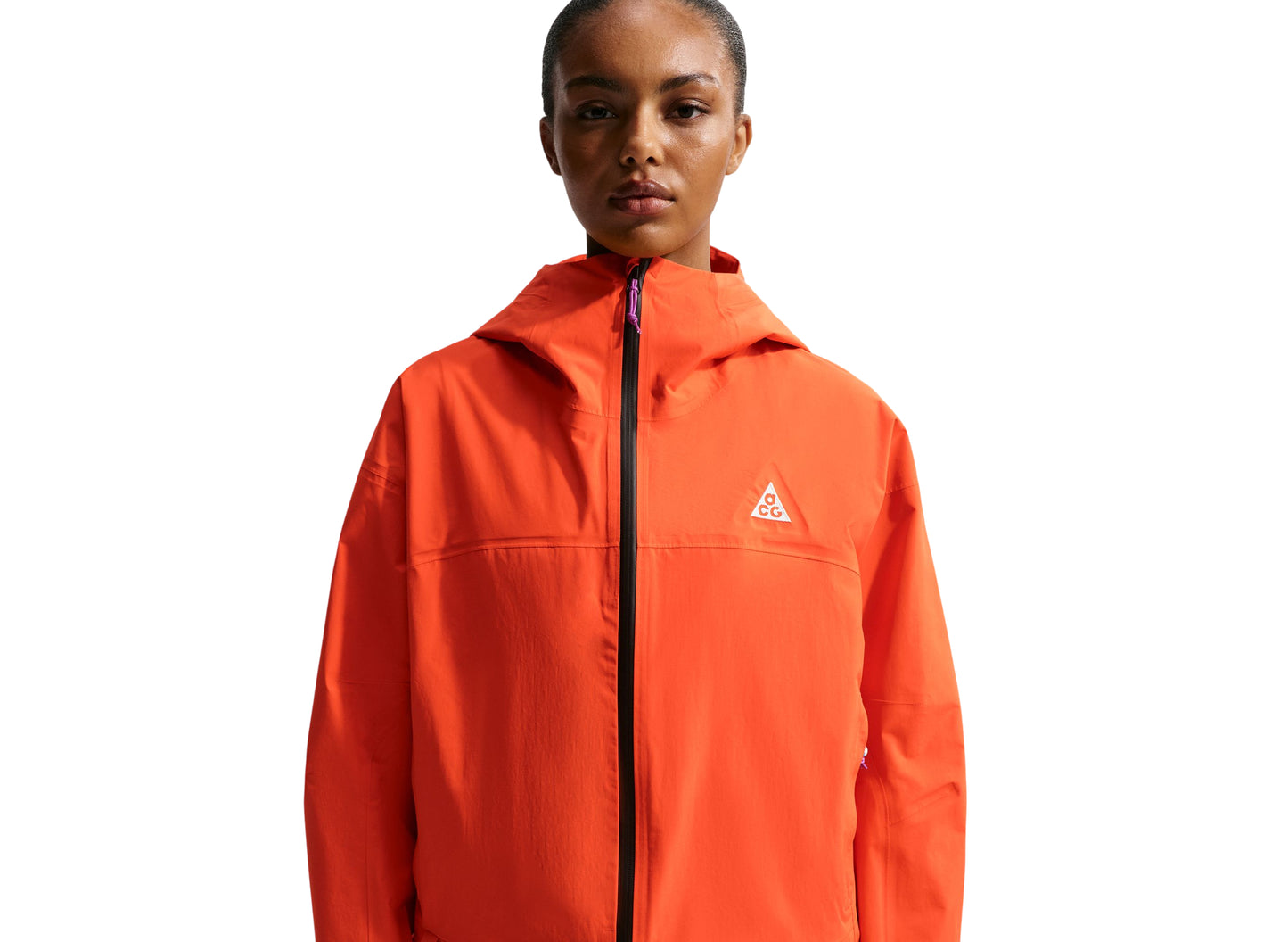 Women's Nike ACG "Morpho" Storm-FIT ADV Rain Jacket in Safety Orange