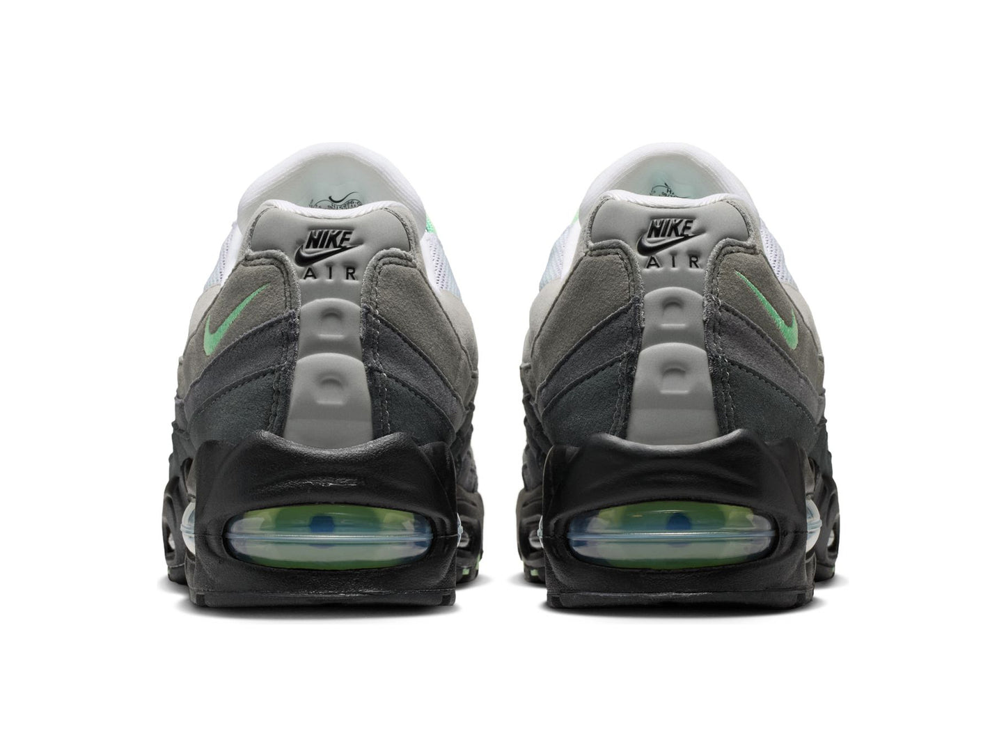 Women's Nike Air Max 95 Big Bubble in Black / Fresh Mint