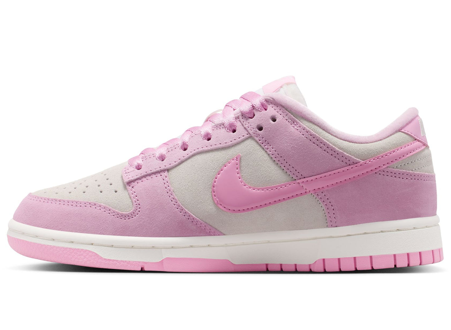 Women's Nike Dunk Low SE "Femme Florette" in Pink Rise / Sail