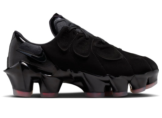 Women's Nike First Sight Mirage in Black / Flash Crimson