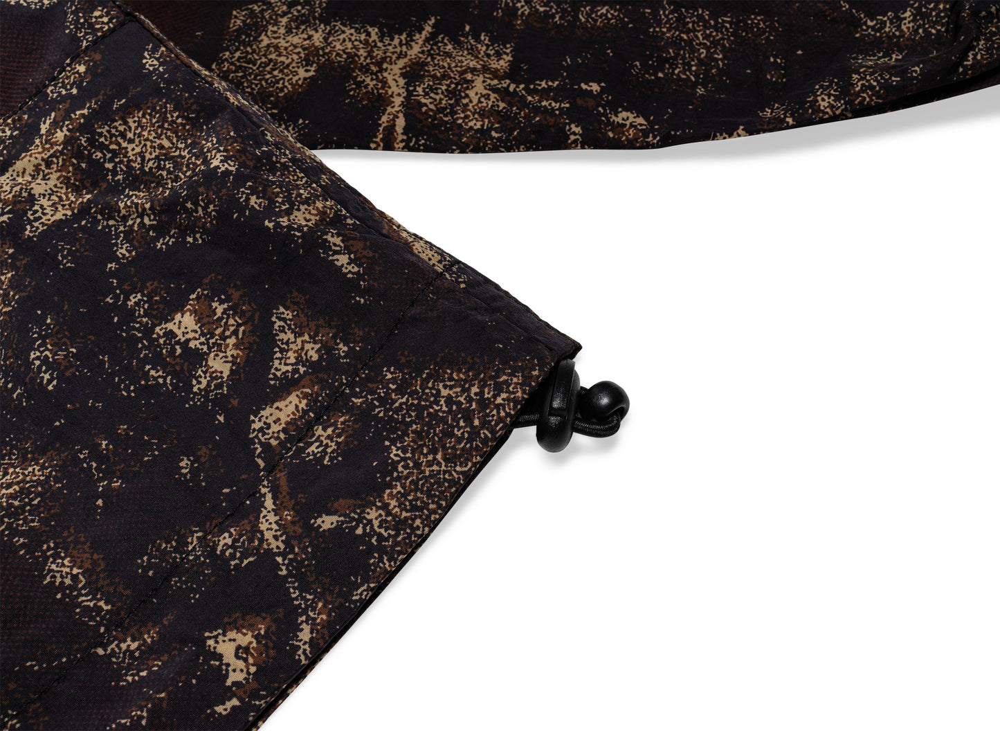 No Problemo Forrest Glitch Nylon Jacket in Camo — view 2