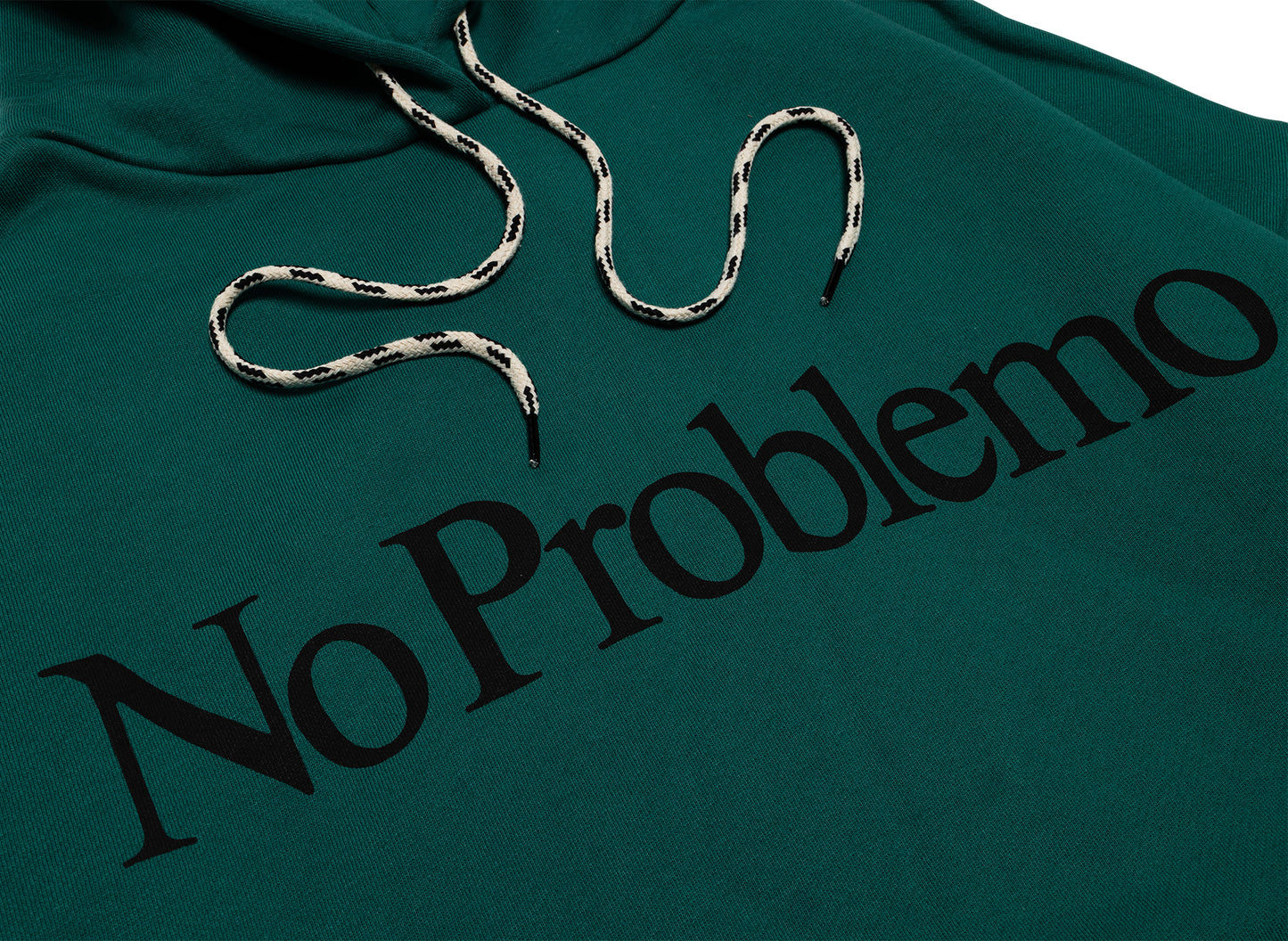 No Problemo Hoodie in Green — view 2