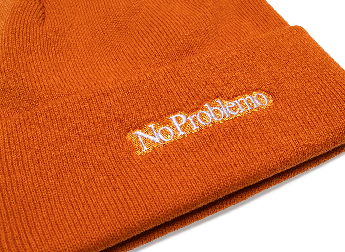 No Problemo Mini Problemo Beanie in Orange — view 2