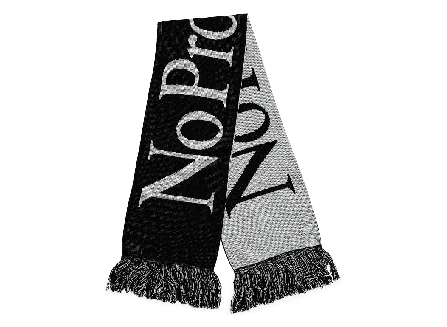 No Problemo Scarf in Black — view 2