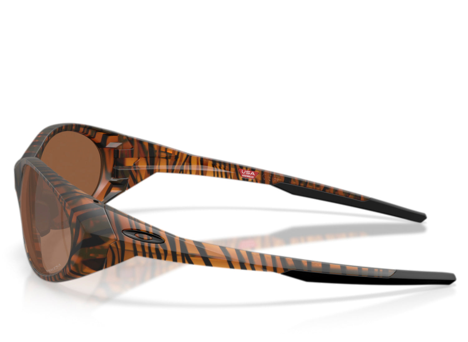Oakley Eyejacket Redux Dark Amber Bengal w/ Prizm Tungste — view 4