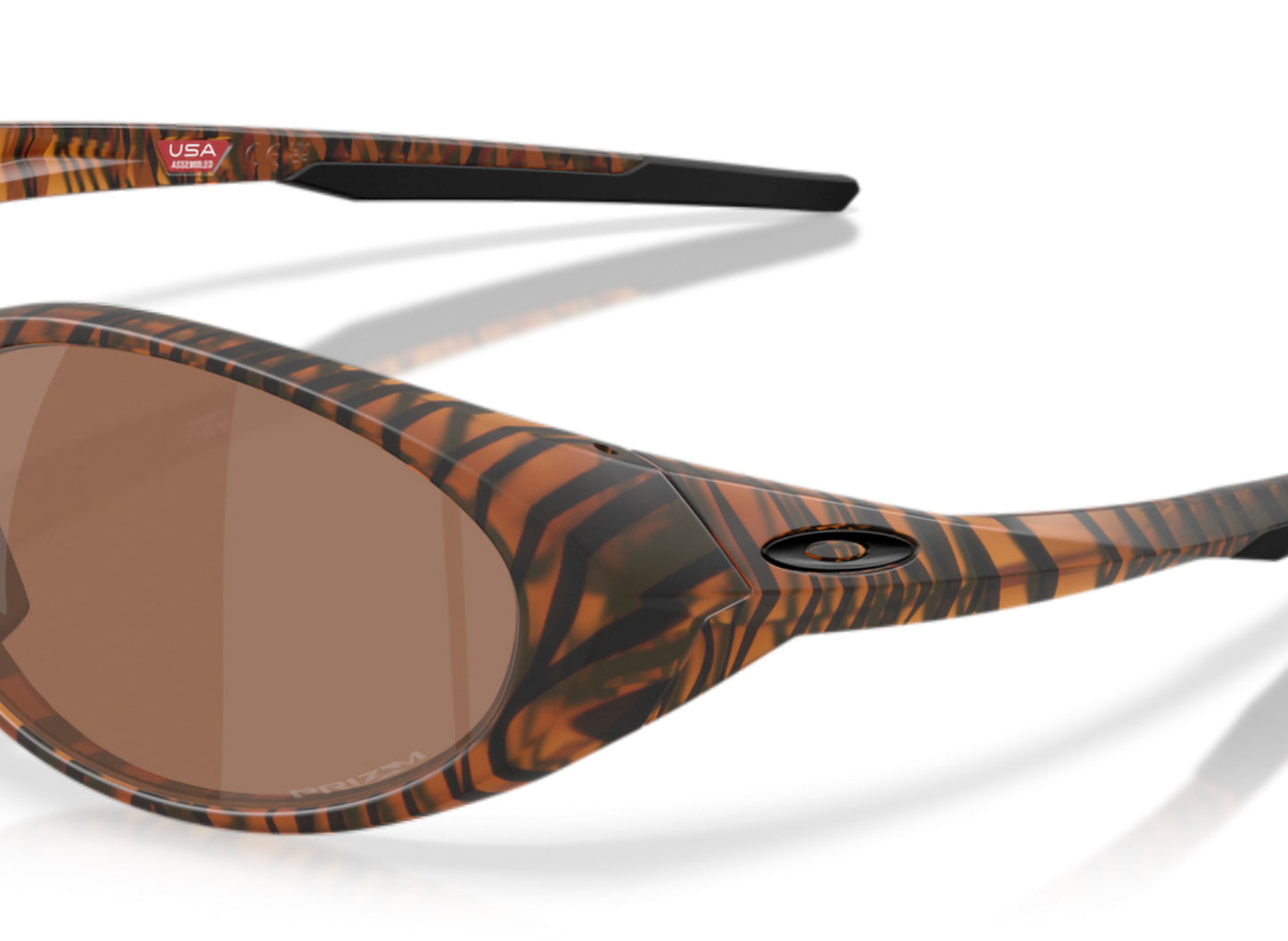 Oakley Eyejacket Redux Dark Amber Bengal w/ Prizm Tungste — view 7
