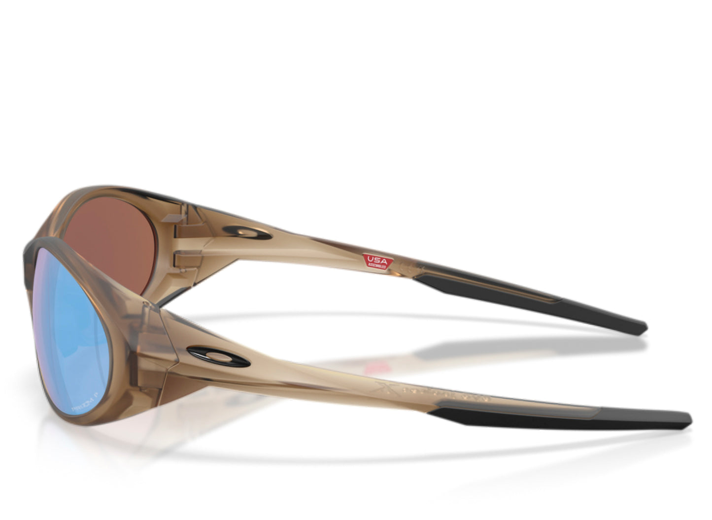 Oakley Eyejacket Redux Matte Brown Smoke w/ Prizm Deep Water — view 4