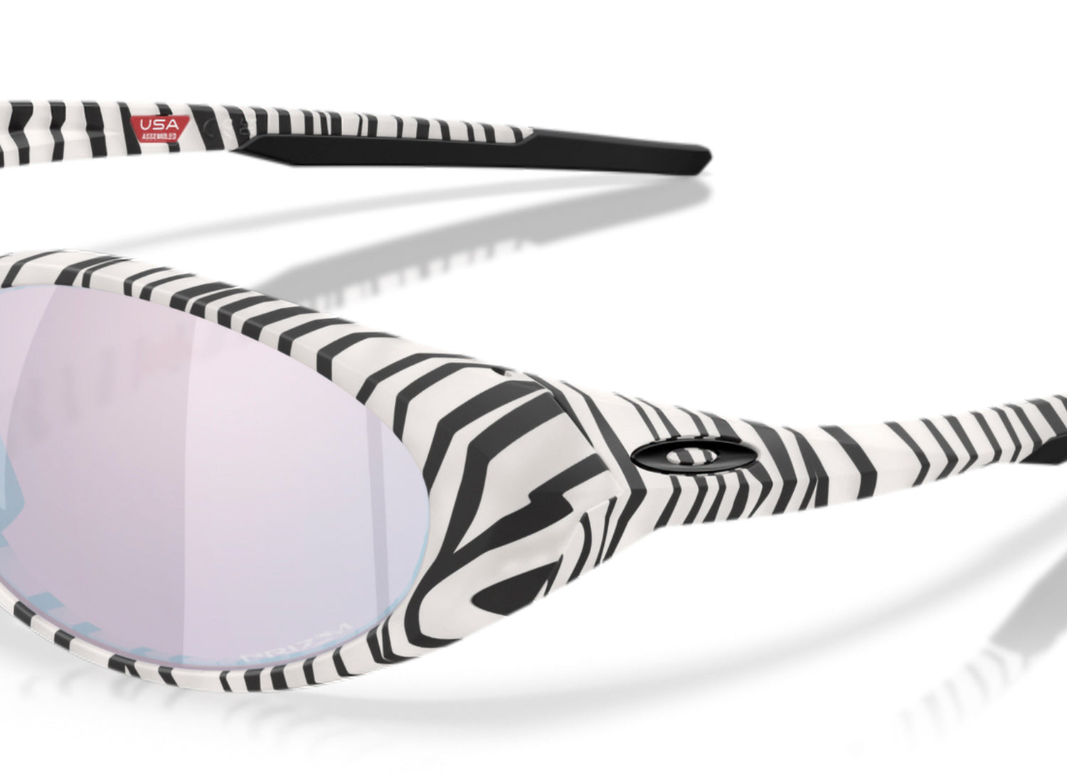 Oakley Eyejacket Redux Trans Vapor Bengal w/ Prizm Snow — view 7