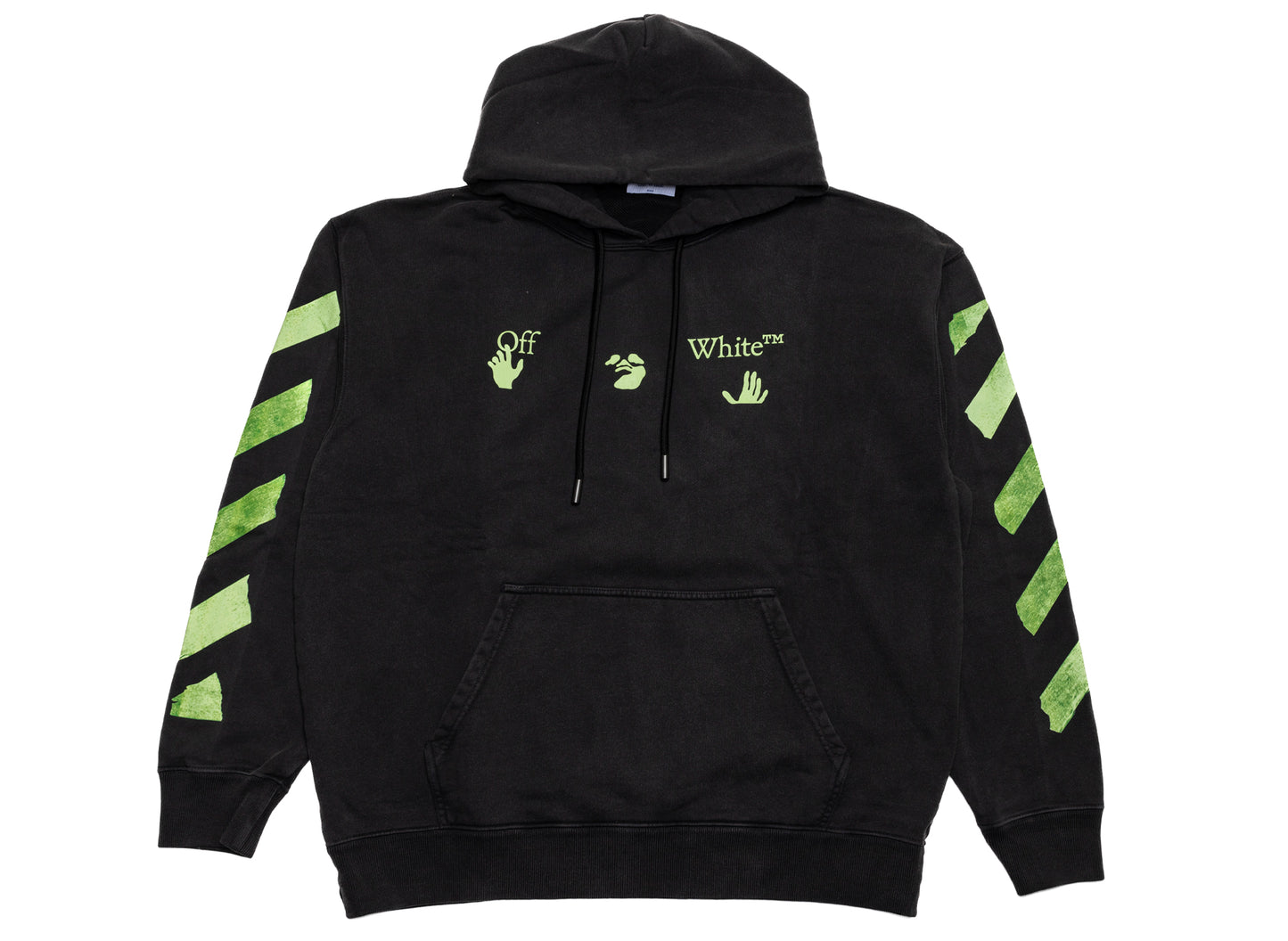 OFF-WHITE Bacco Arrow Skate Hoodie in Garment Dyed + Fad