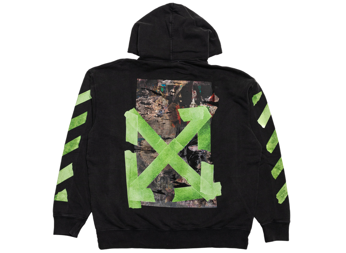 OFF-WHITE Bacco Arrow Skate Hoodie in Garment Dyed + Fad