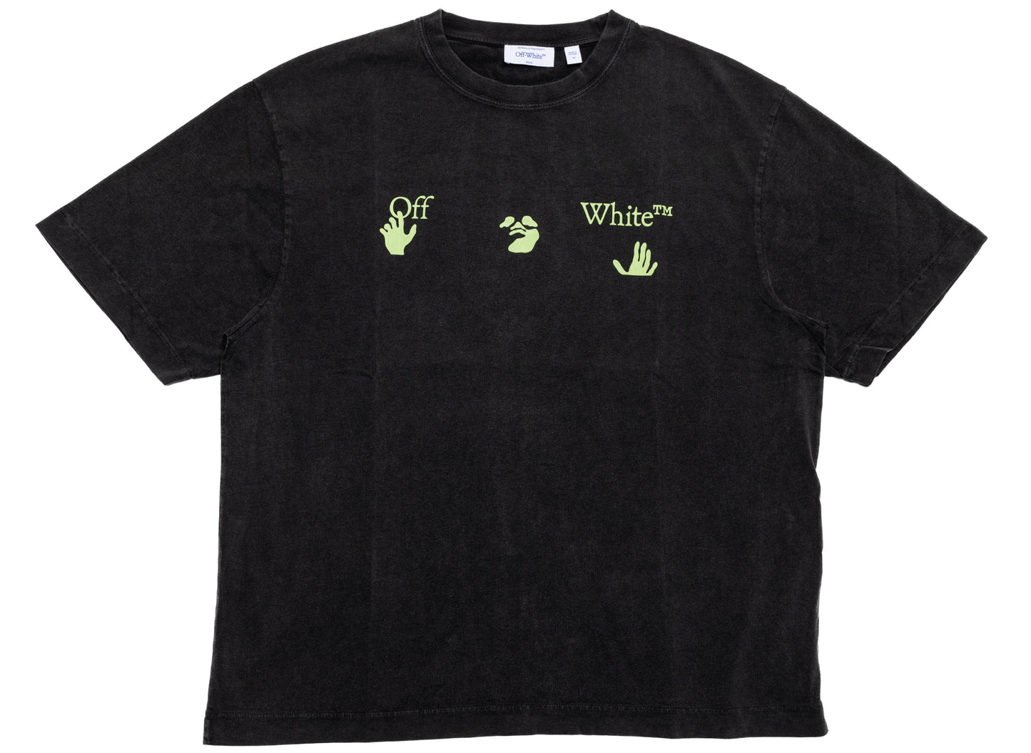 OFF-WHITE Bacco Arrow Skate Short Sleeve T-Shirt in Vintage Black