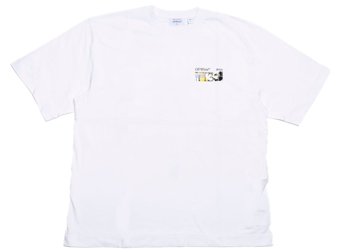OFF-WHITE Industrial Arrow Skate Short Sleeve T-Shirt in White