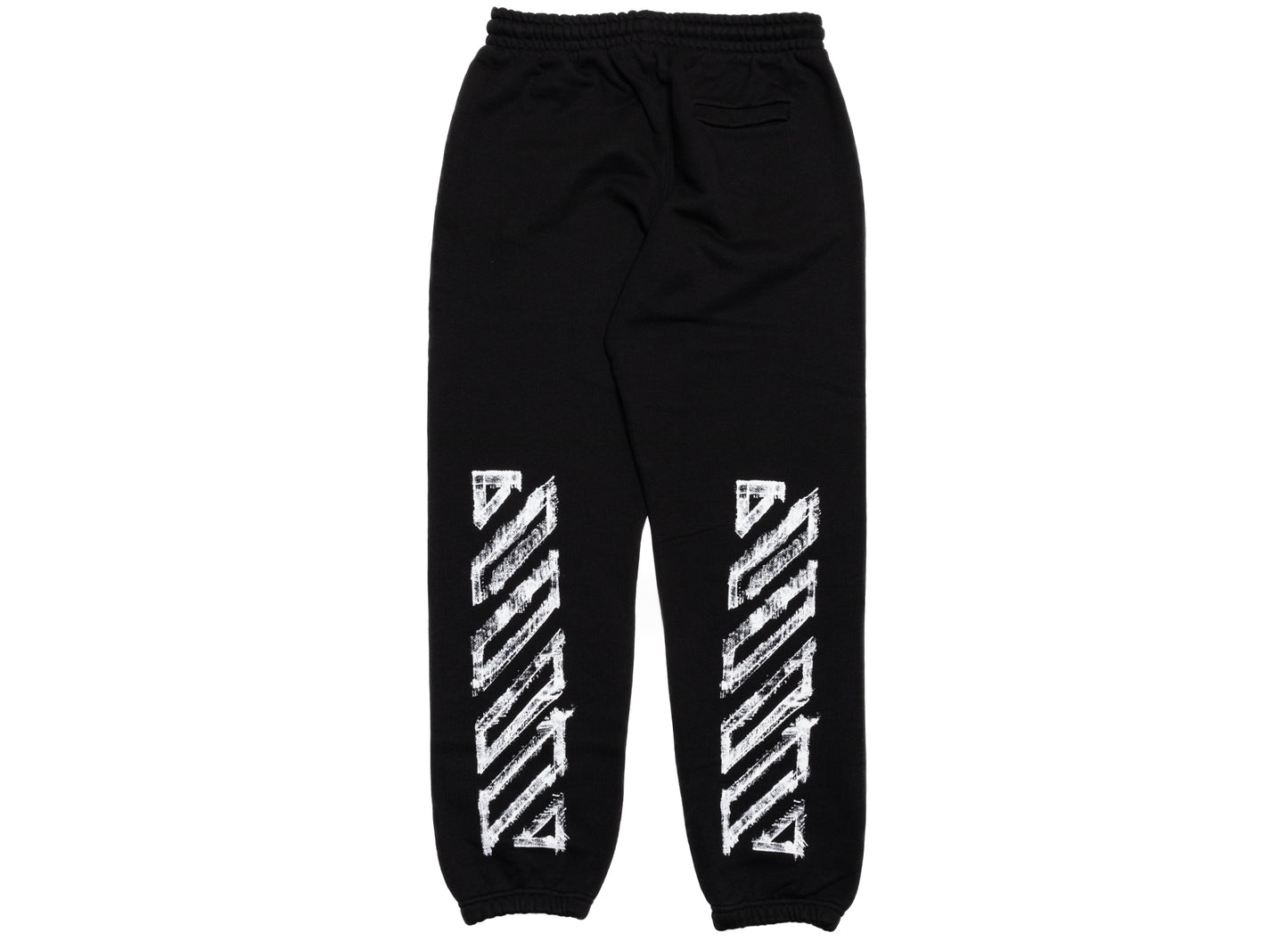 OFF-WHITE Motion Arrow Cuffed Sweatpant in Black