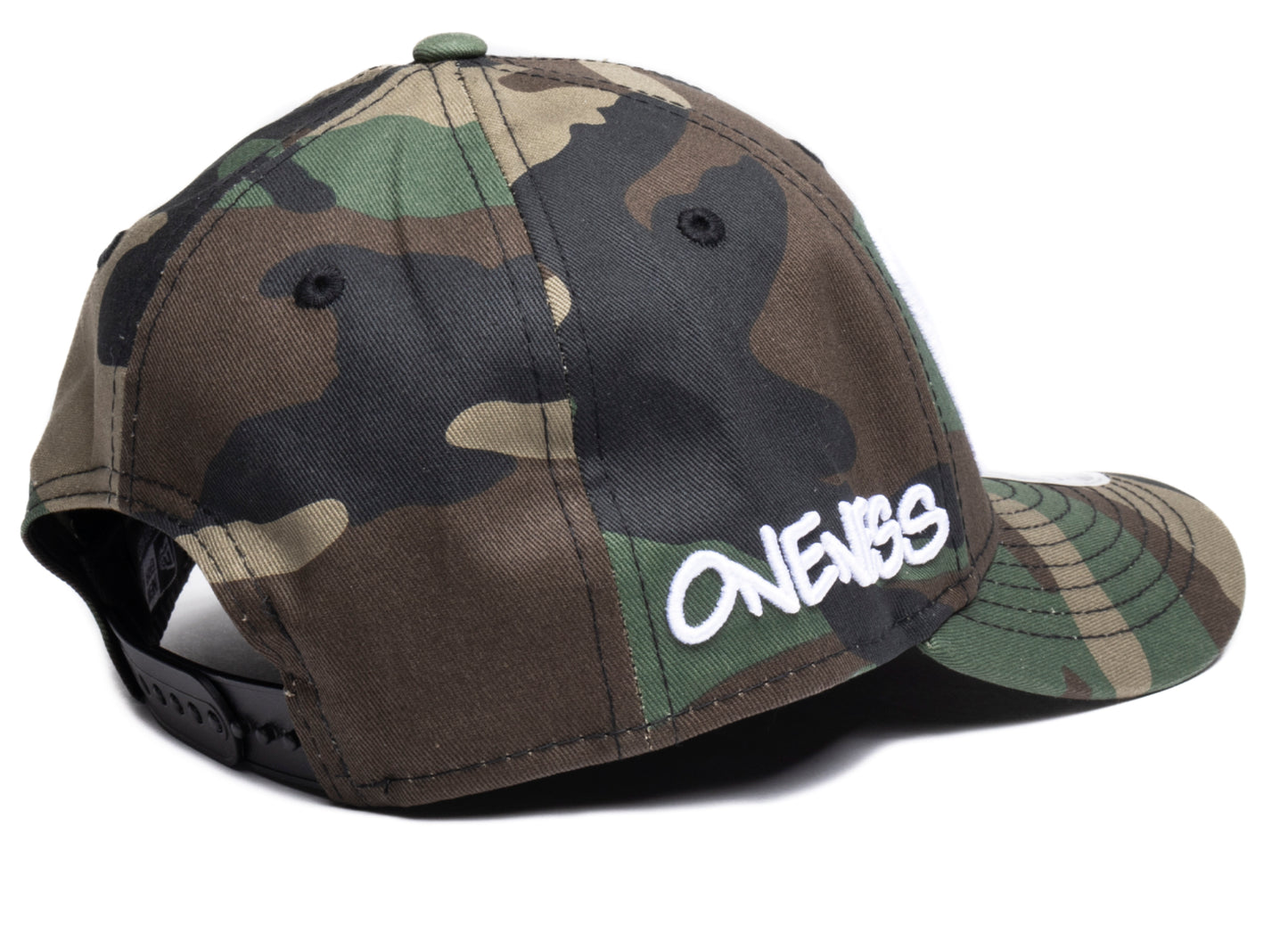 Oneness x New Era Snapback CATS Hat in Woodland Camo - view 3