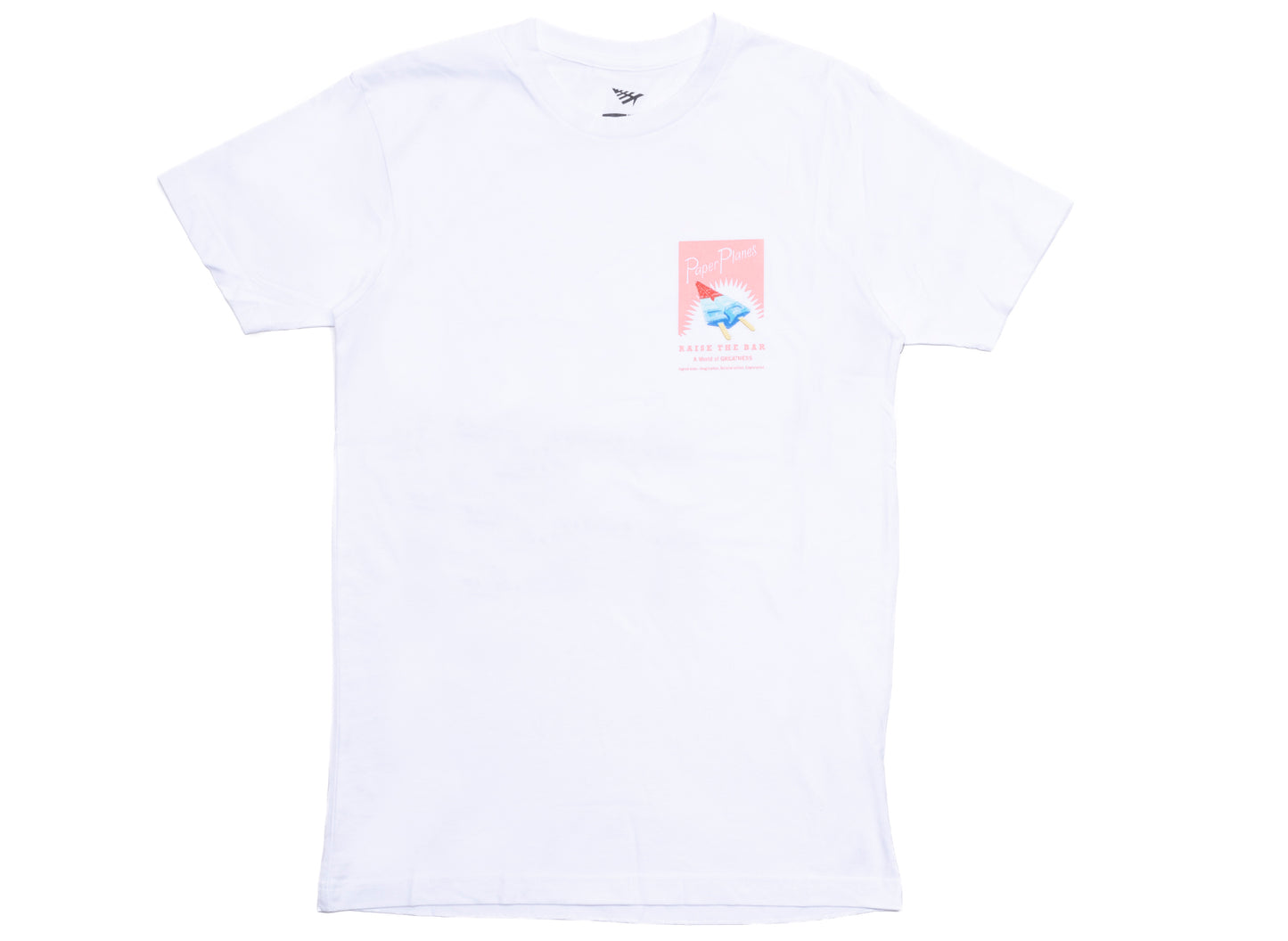 Paper Planes Americana Plane Pops Tee in White