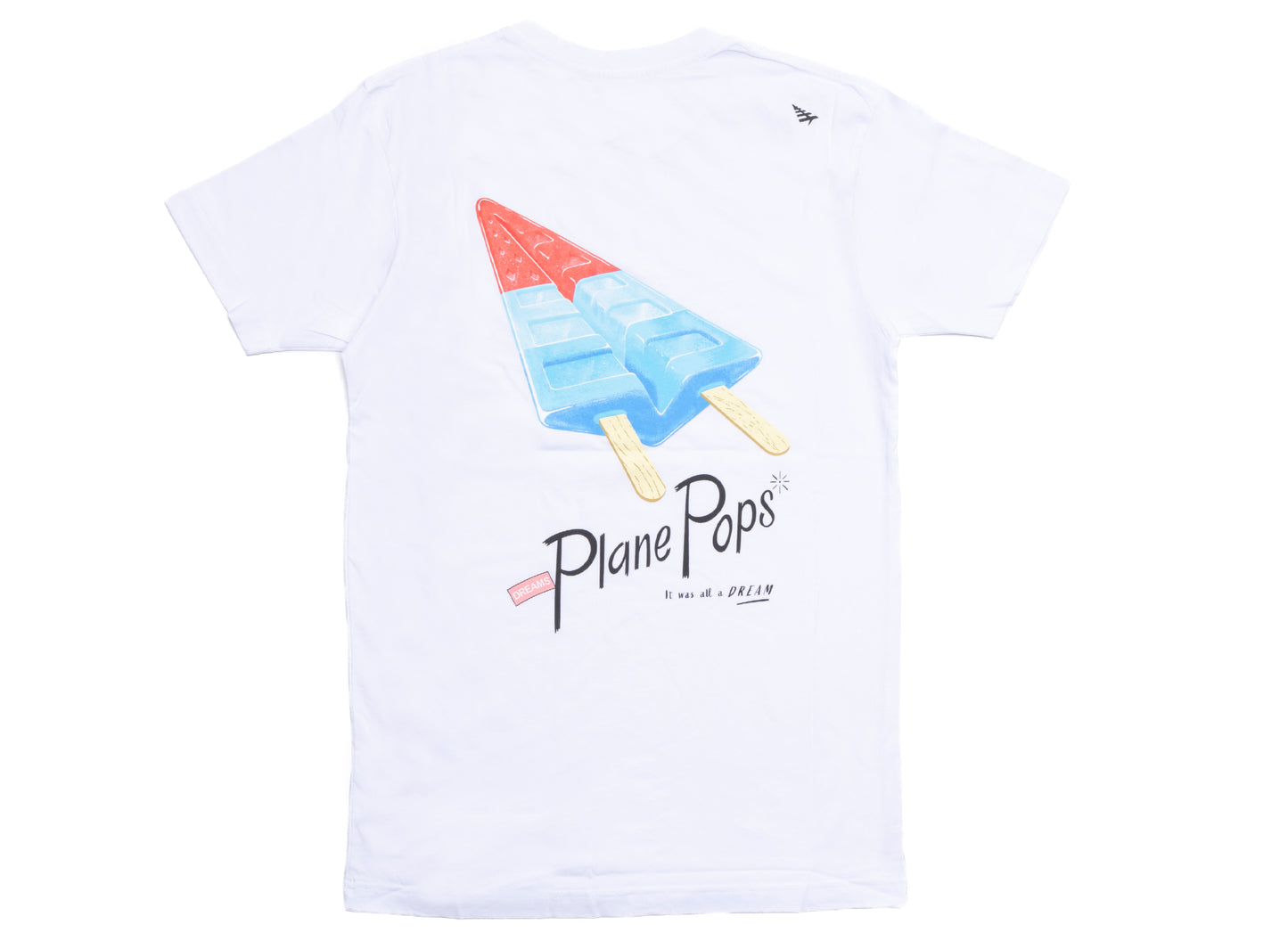 Paper Planes Americana Plane Pops Tee in White - view 2
