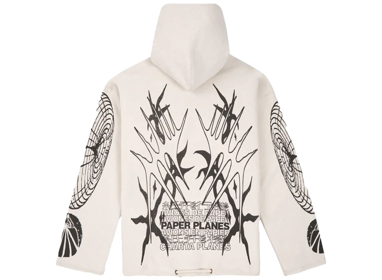 Paper Planes Asterisk Reverse Terry Hoodie - view 2
