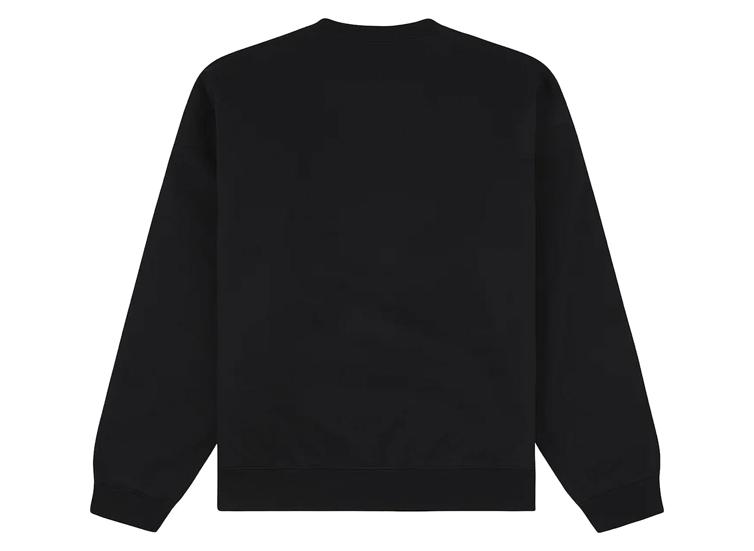 Paper Planes Collegiate Crewneck in Black — view 2