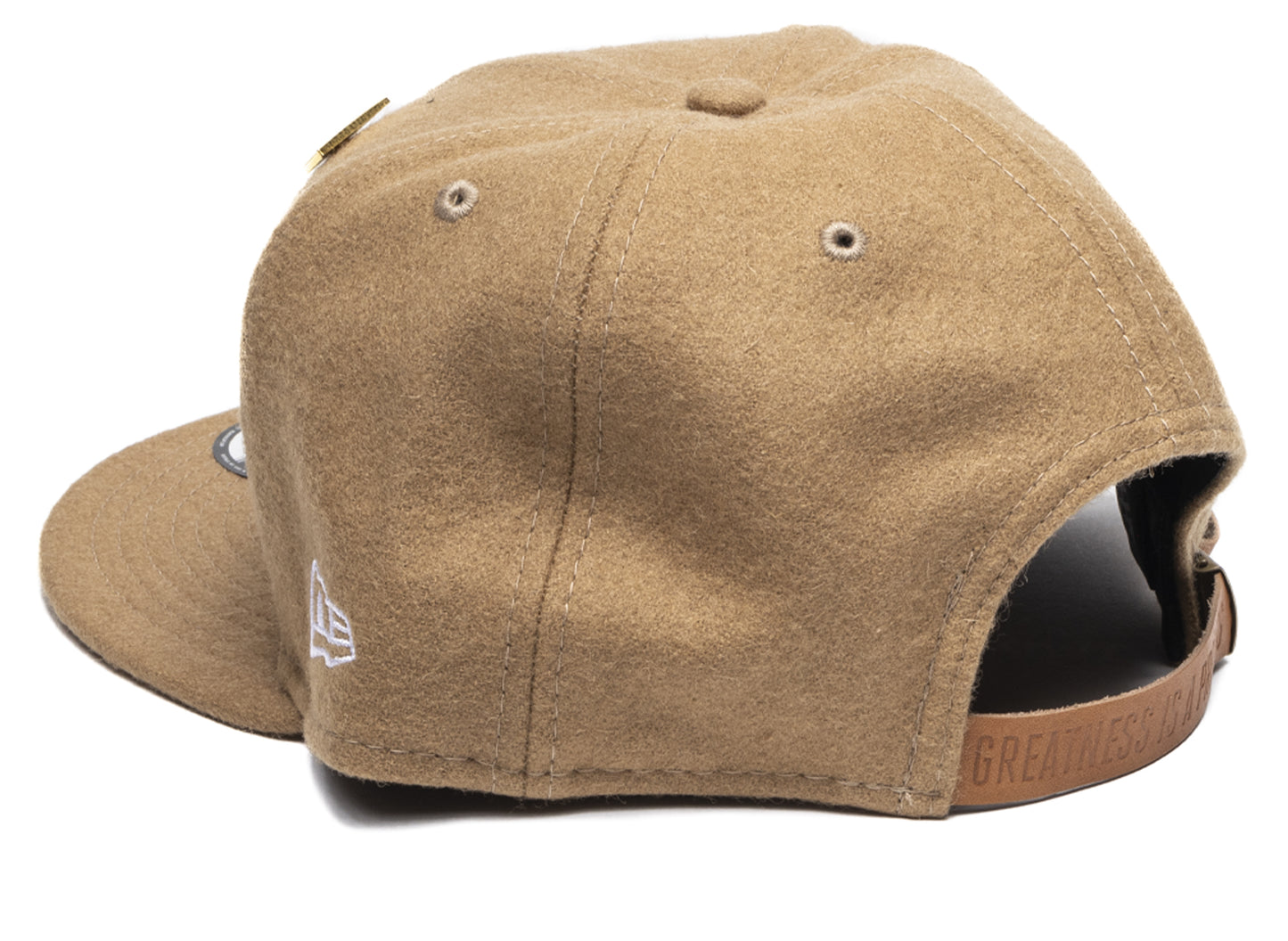 Paper Planes Crown 9Fifty Leather Strapback Hat - view 2