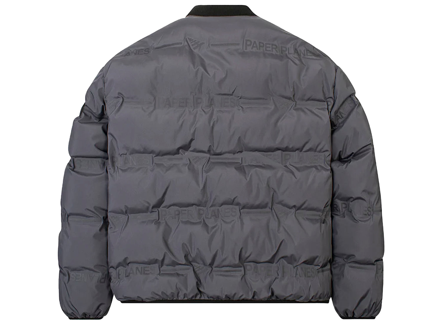 Paper Planes Embossed Puffer Coat - view 2
