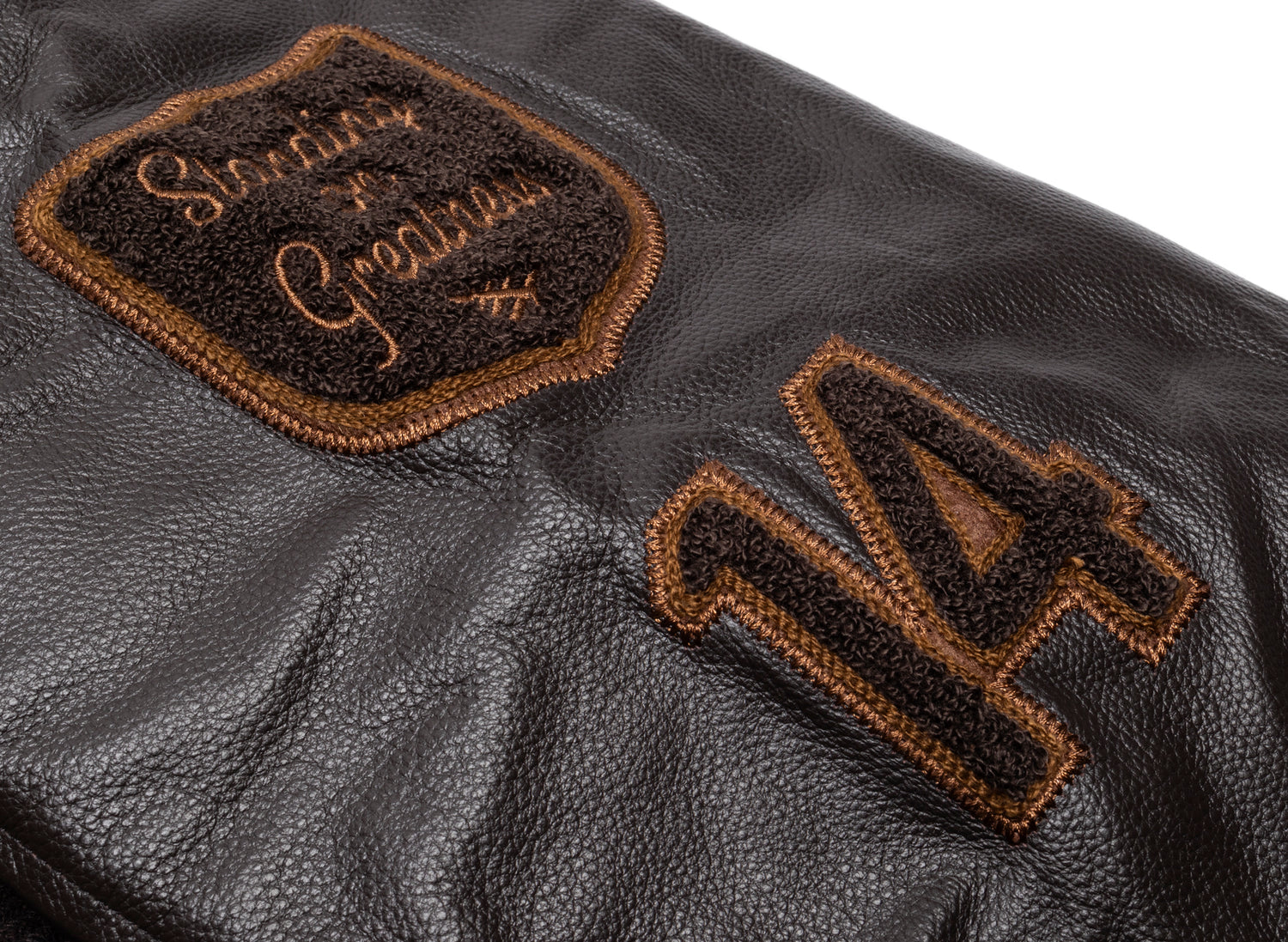 Paper Planes Eternally Grateful Varsity Bomber Jacket - view 5