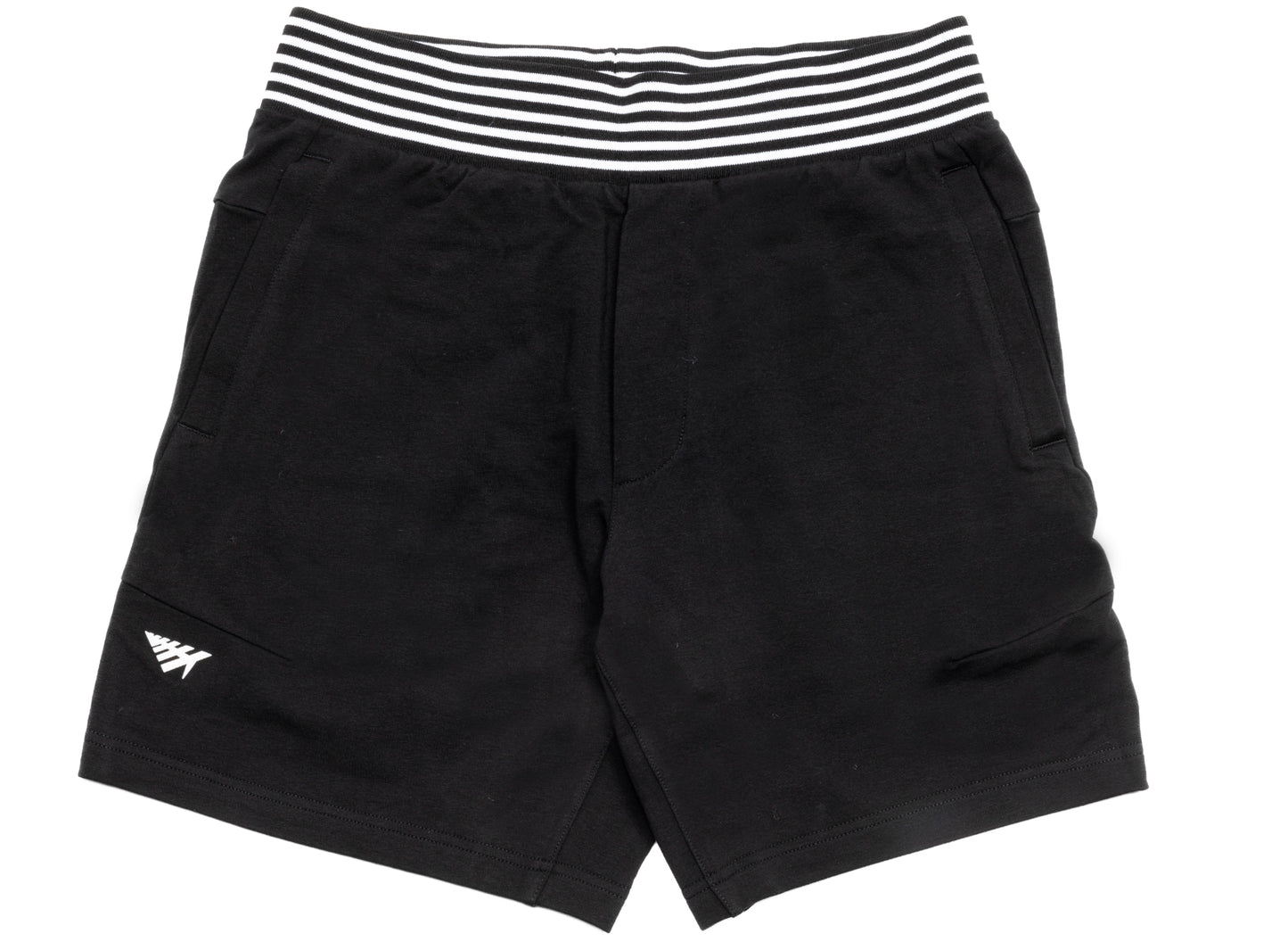 Paper Planes Gusset Shorts in Black