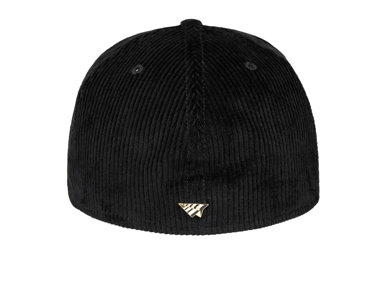 Paper Planes The Original Corduroy 59Fifty Fitted Crown Hat in Black — view 3