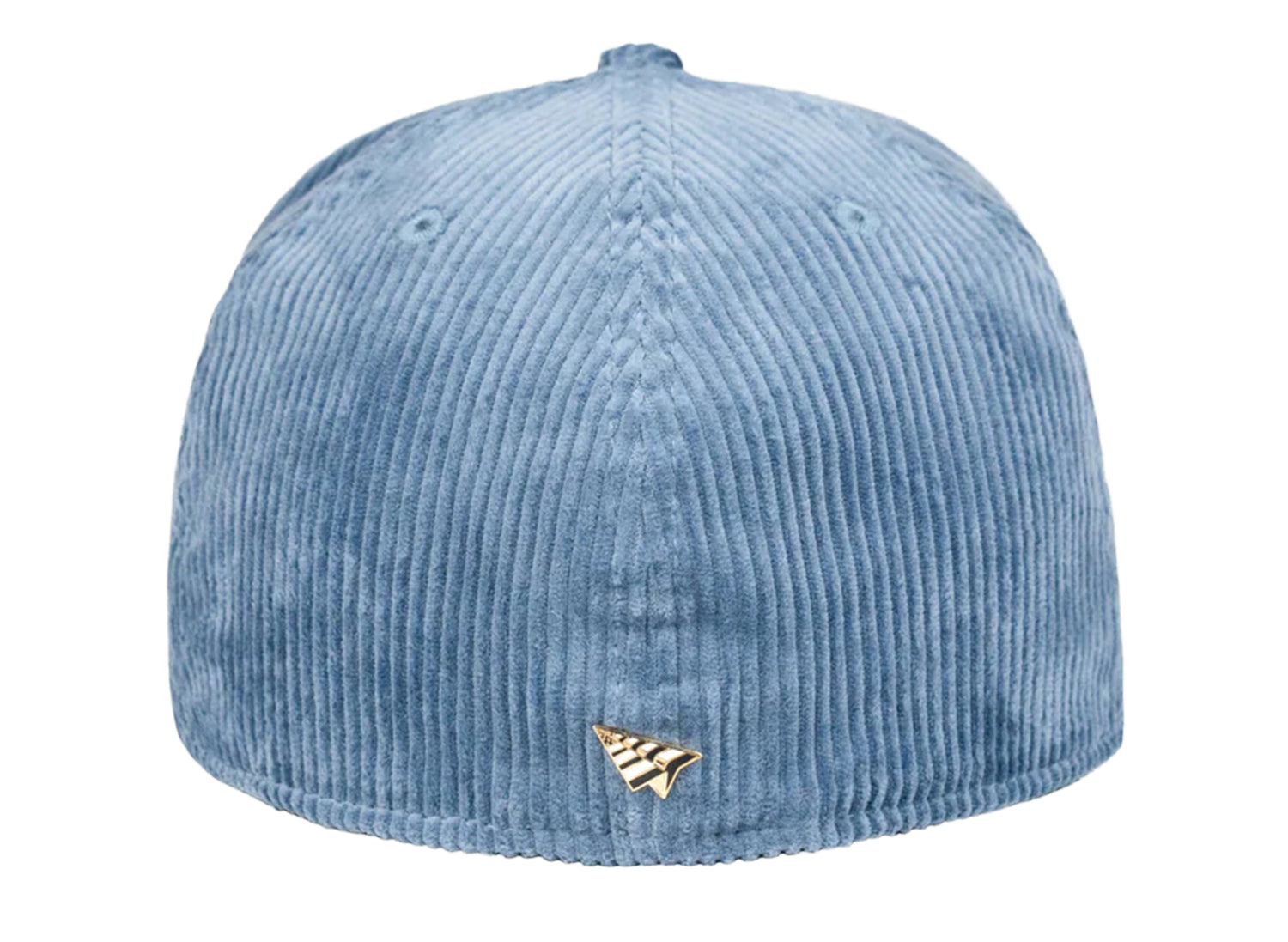 Paper Planes The Original Corduroy 59Fifty Fitted Crown Hat in Steel Blue — view 3