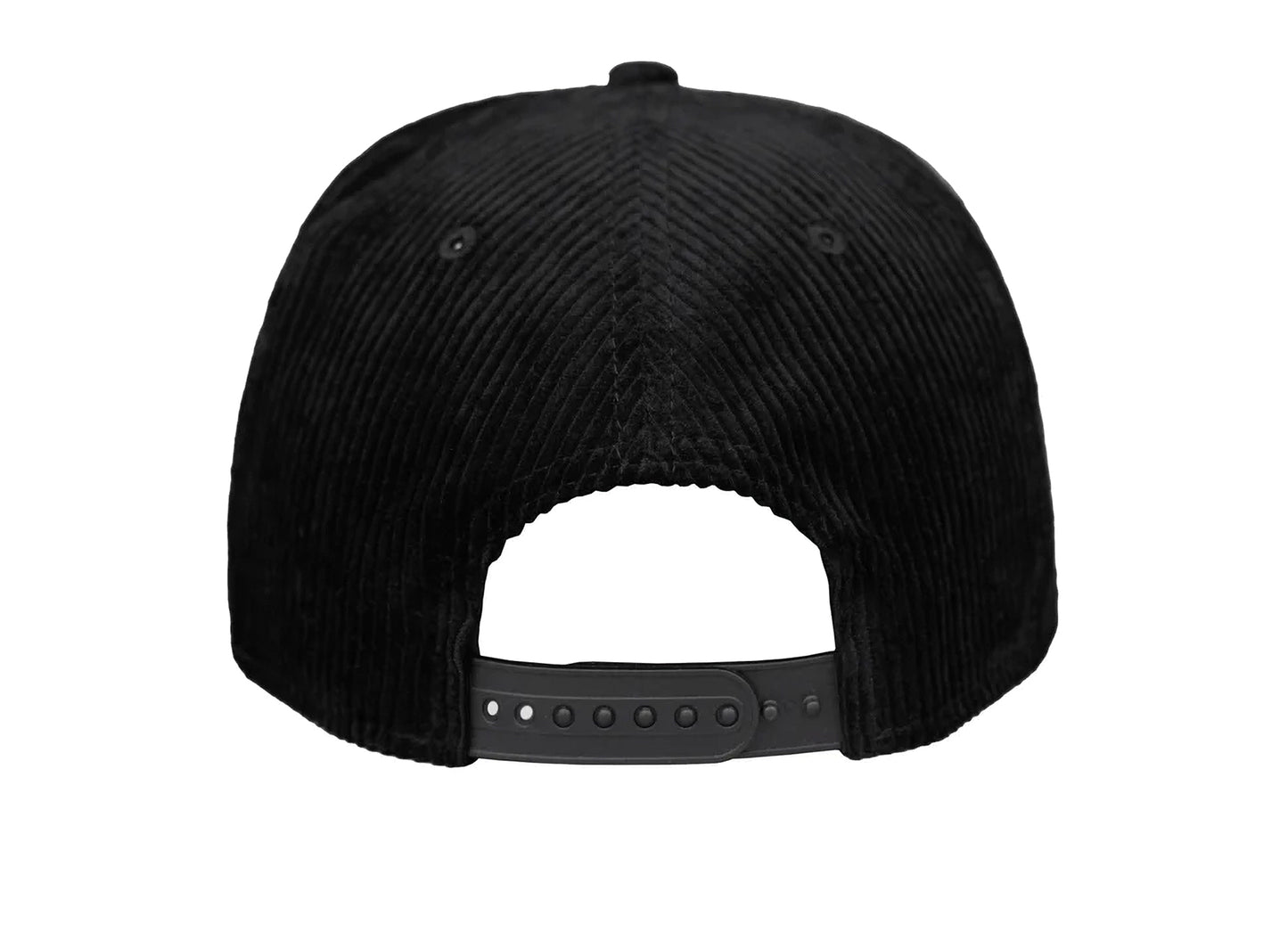 Paper Planes The Original Corduroy 9Fifty Snapback Crown Hat in Black — view 3