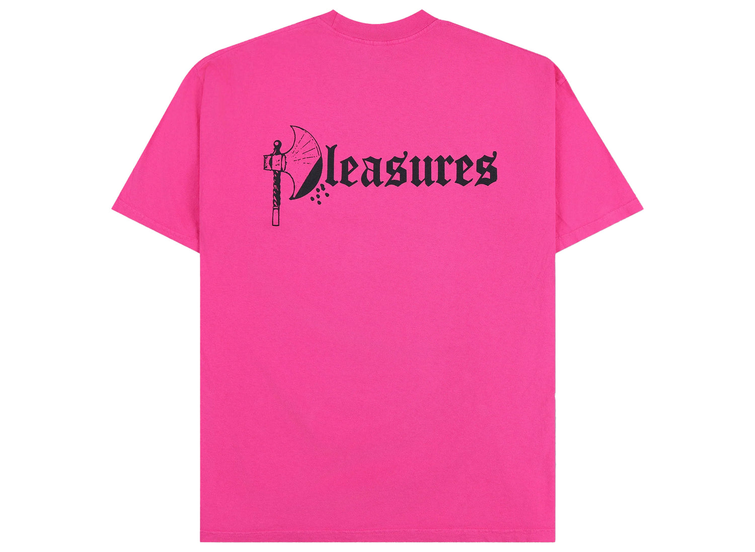 Pleasures Axed T-Shirt in Fuchsia Pink | Oneness Boutique