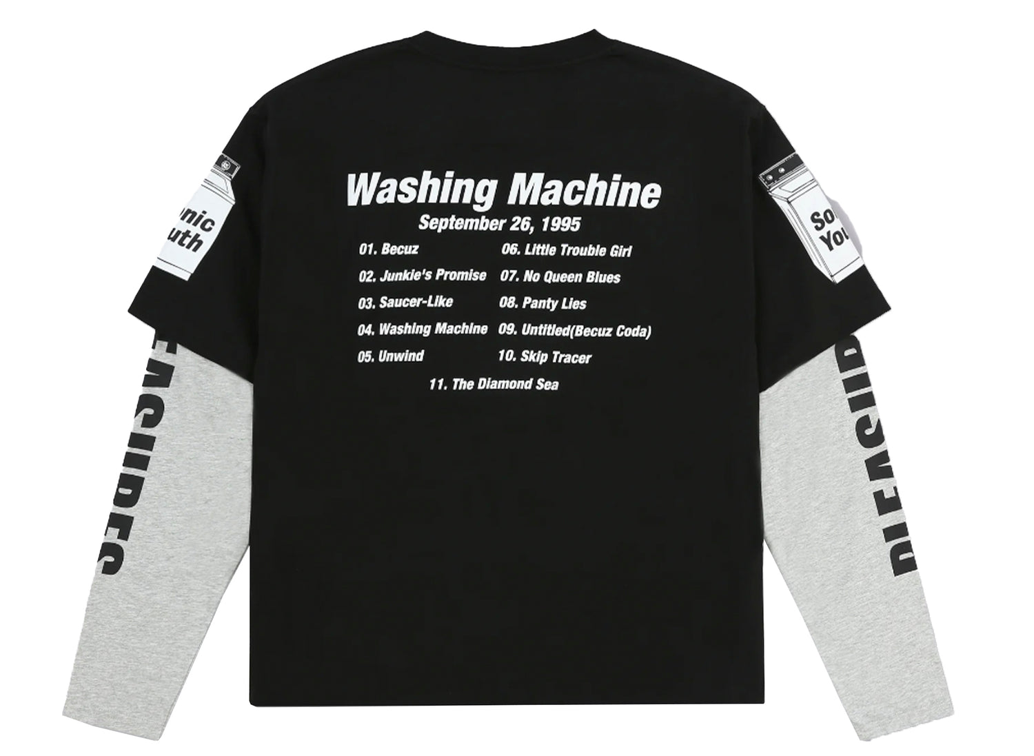 Pleasures Becuz Layered L/S Tee - view 2