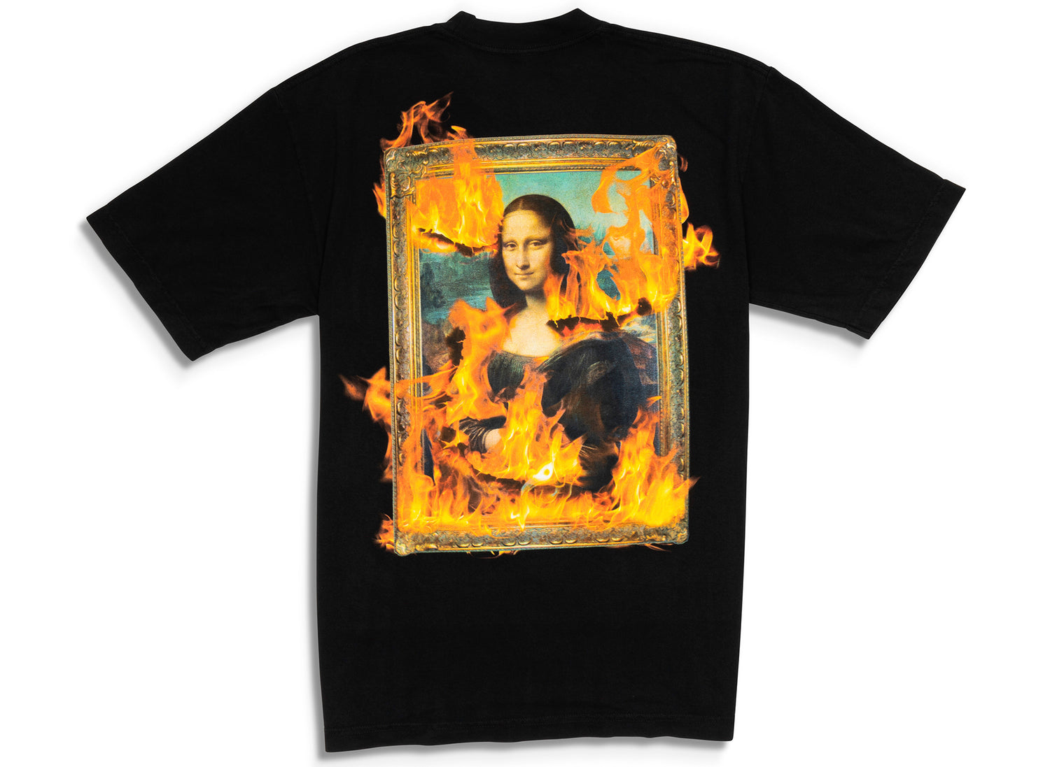 Pleasures Burn Again Tee in Black - view 2