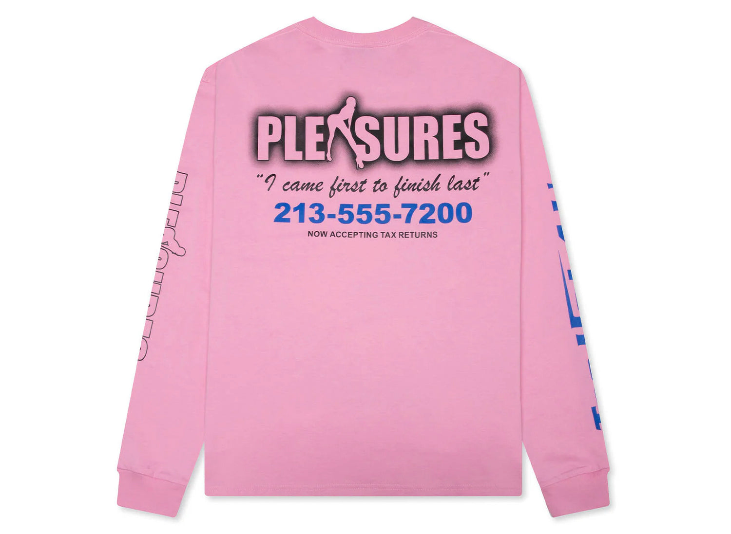 Pleasures Hot 4 U Long Sleeve in Pink — view 2