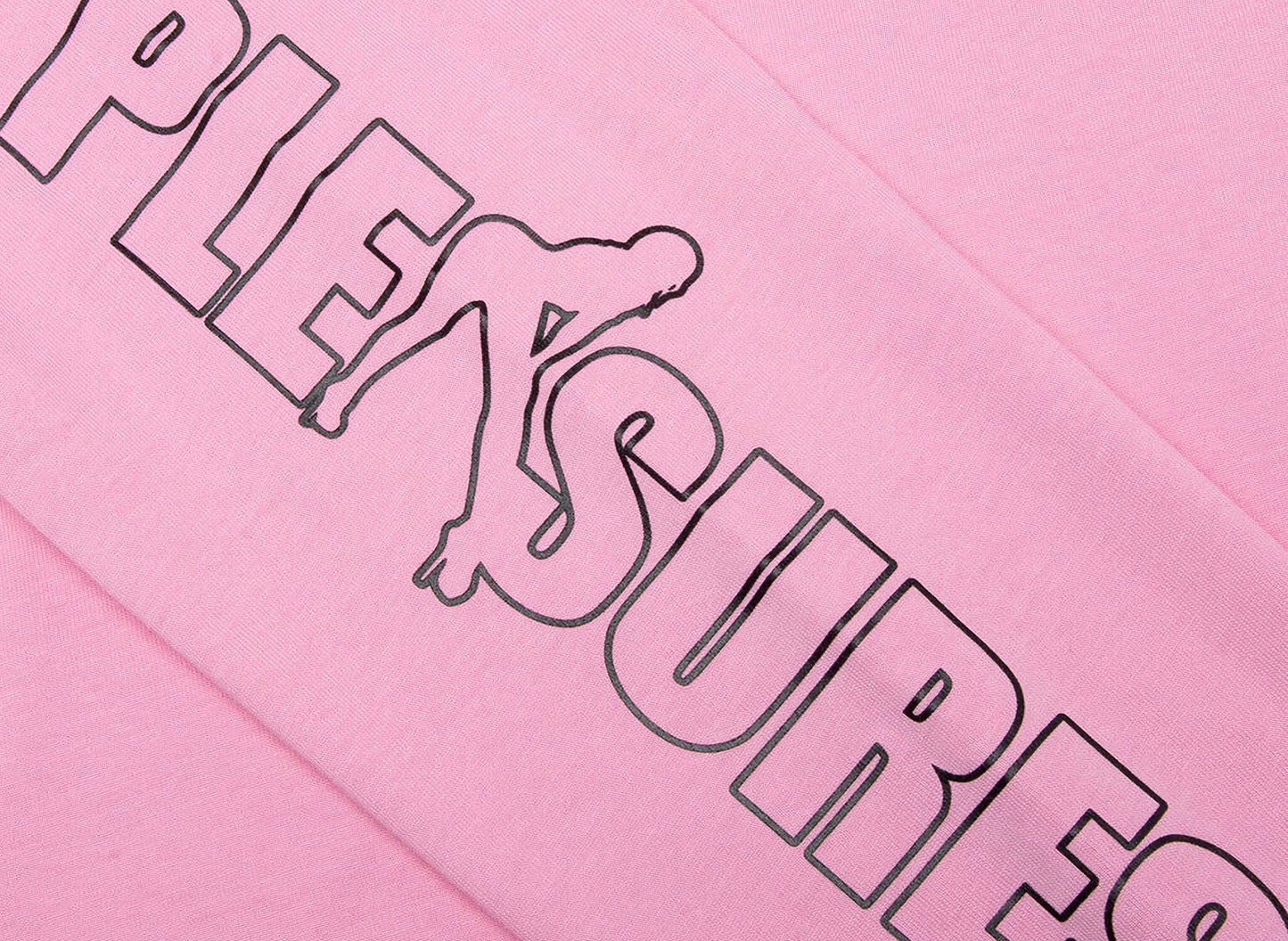Pleasures Hot 4 U Long Sleeve in Pink — view 3