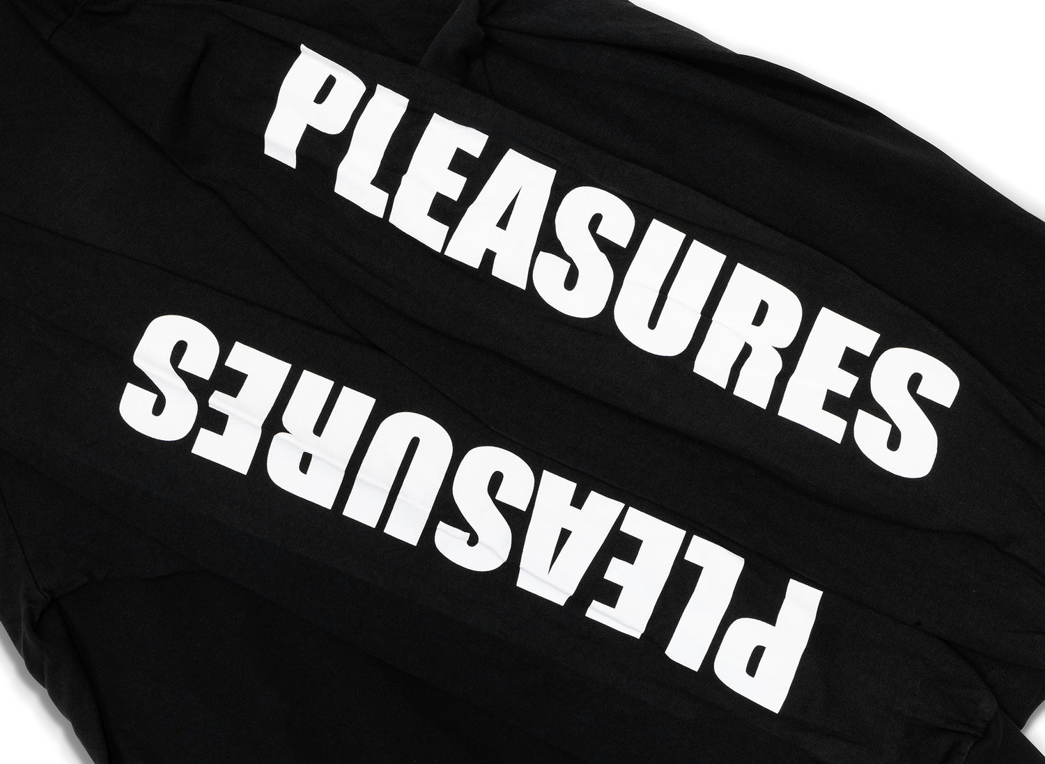 Pleasures Impact Staff L/S Tee in Black - view 2