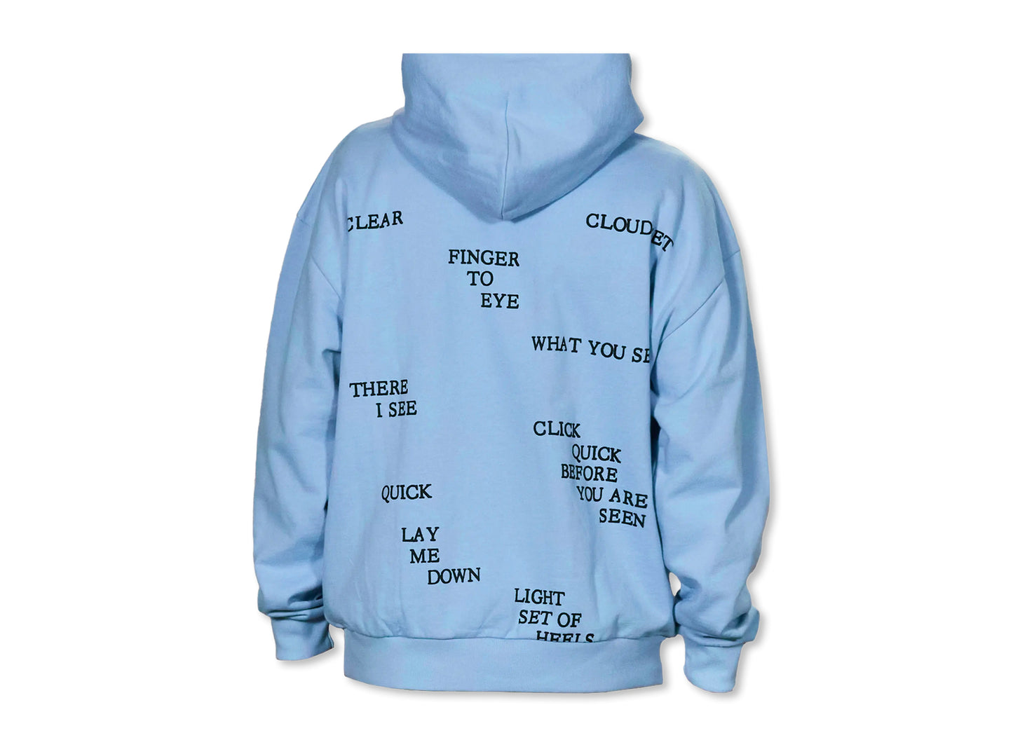 Pleasures Indoor Hoodie in Blue — view 2