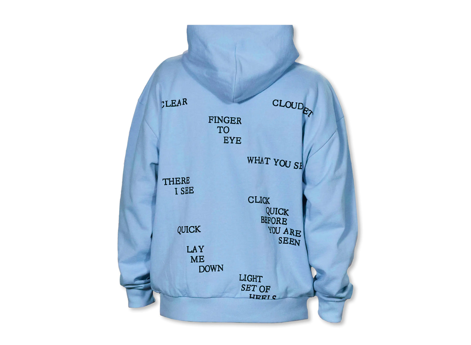 Pleasures Indoor Hoodie in Blue — view 2